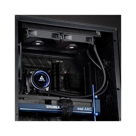 Система жидкостного охлаждения Chieftec Iceberg 240 DARK (CLC-240-BLK) - Нулевой остаток (Feed) - Нулевой остаток (Feed)