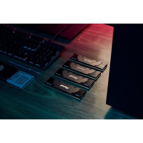 Модуль памяти для компьютера DDR4 32GB (2x16GB) 4266 MHz Renegade Kingston Fury (ex.HyperX) (KF442C19RB12K2/32) - Нулевой остаток (Feed) - Нулевой остаток (Feed)