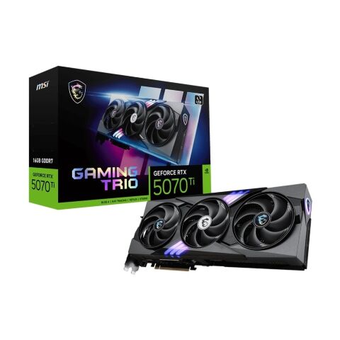 Видеокарта MSI GeForce RTX5070 Ti 16GB GAMING TRIO (RTX 5070 Ti 16G GAMING TRIO) - Нулевой остаток (Feed) - Нулевой остаток (Feed)