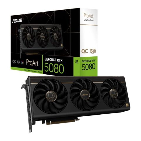 Видеокарта ASUS GeForce RTX5080 16GB PROART OC (PROART-RTX5080-O16G) - Видеокарты - Видеокарты
