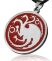 Медальйон Game of Thrones Targaryen Dragon - -