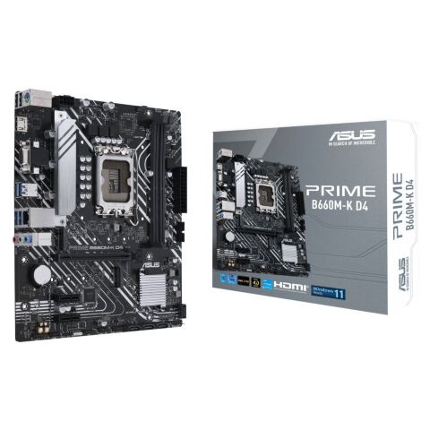 Материнская плата ASUS PRIME B660M-K D4 - Системные (материнские) платы  - Системные (материнские) платы 