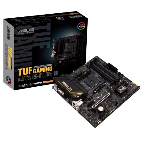 Материнская плата ASUS TUF GAMING A520M-PLUS II - Системные (материнские) платы  - Системные (материнские) платы 