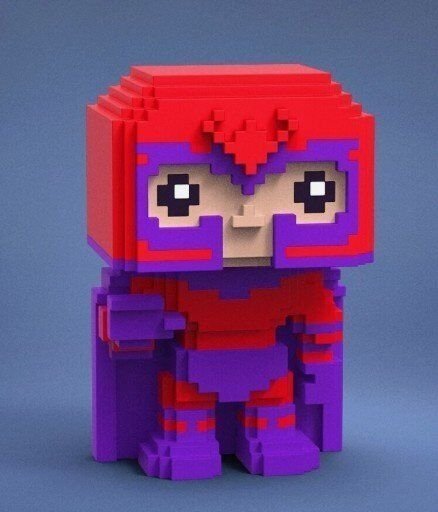 Фігурка Funko Marvel: X Men 8-bit Magneto Люди Ікс Магнето (Exclusive) 1307 - -
