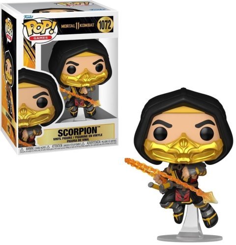 Фігурка Funko Pop Mortal Kombat Scorpion Фанко Скорпіон 1072 - -