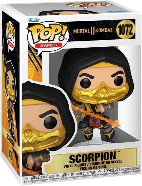 Фігурка Funko Pop Mortal Kombat Scorpion Фанко Скорпіон 1072 - -
