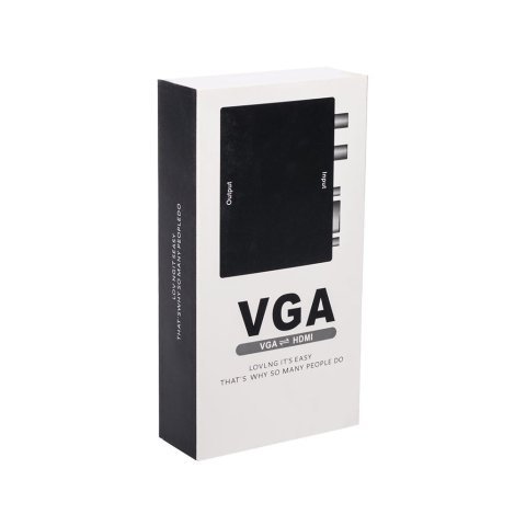 Конвертор HDMI to VGA Atcom (15272) - Нулевой остаток (Feed) - Нулевой остаток (Feed)