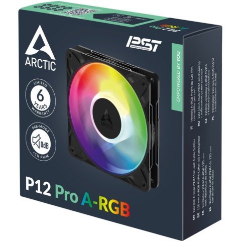 Кулер для корпуса Arctic P12 PRO A-RGB (ACFAN00309A) - Нулевой остаток (Feed) - Нулевой остаток (Feed)