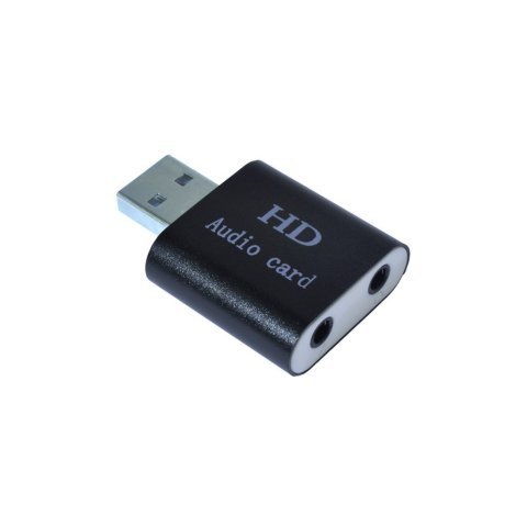 Звуковая плата Dynamode USB-SOUND7-ALU black - Нулевой остаток (Feed)  - Нулевой остаток (Feed) 