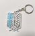 Брелок емблема Розвідкорпус Атака Титанів Attack on Titan Keychain ABS пластик 5 см. - -