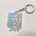 Брелок емблема Розвідкорпус Атака Титанів Attack on Titan Keychain ABS пластик 5 см. - -
