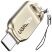 Считыватель флеш-карт UGREEN USB-C to TF 3.0 CM331 Light Golden (80124) - Кардридеры - Кардридеры