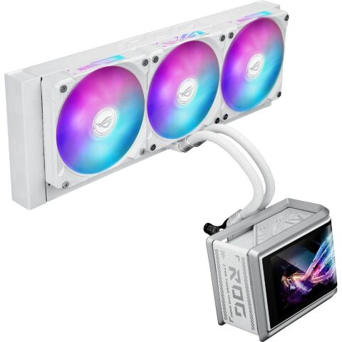 Система жидкостного охлаждения ASUS ROG Ryuo IV SLC 360 ARGB White (90RC0152-B0EAY0) - Нулевой остаток (Feed) - Нулевой остаток (Feed)