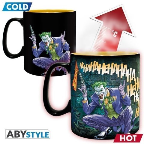 Чашка хамелеон Abystyle DC COMICS Batman and Joker Ceramic Mug кружка Бетмен та Джокер 460 мл - -