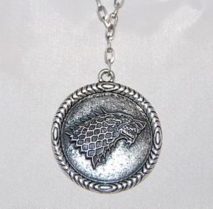 Медальйон Game of Thrones Stark Wolf (Winter is Coming) - -