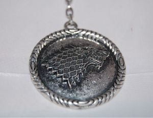 Медальйон Game of Thrones Stark Wolf (Winter is Coming) - -