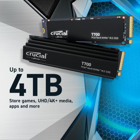 Накопитель SSD M.2 2280 4TB T700 Micron (CT4000T700SSD3) - Нулевой остаток (Feed)  - Нулевой остаток (Feed) 