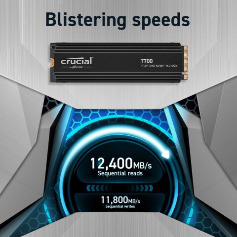 Накопитель SSD M.2 2280 4TB T700 Micron (CT4000T700SSD3) - Нулевой остаток (Feed)  - Нулевой остаток (Feed) 