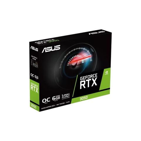 Видеокарта ASUS GeForce RTX3050 6Gb OC LP BRK (RTX3050-O6G-LP-BRK) - Видеокарты  - Видеокарты 