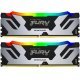 Модуль памяти для компьютера DDR5 96GB (2x48GB) 6000 MHz Renegade RGB XMP Kingston Fury (ex.HyperX) (KF560C32RSAK2-96) - Нулевой остаток (Feed) - Нулевой остаток (Feed)