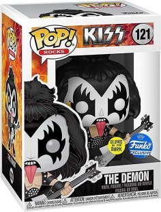 Фигурка Funko KISS The Demon Фанко Кисс Демон Glow in The Dark (Exclusive) 121