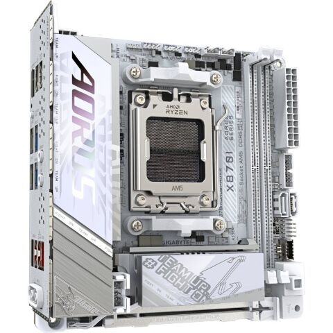 Материнская плата GIGABYTE X870I AORUS PRO ICE - Нулевой остаток (Feed)  - Нулевой остаток (Feed) 