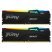 Модуль памяти для компьютера DDR5 32GB (2x16GB) 6800 MHz Beast RGB EXPO Kingston Fury (ex.HyperX) (KF568C34BBEAK2-32) - Нулевой остаток (Feed) - Нулевой остаток (Feed)