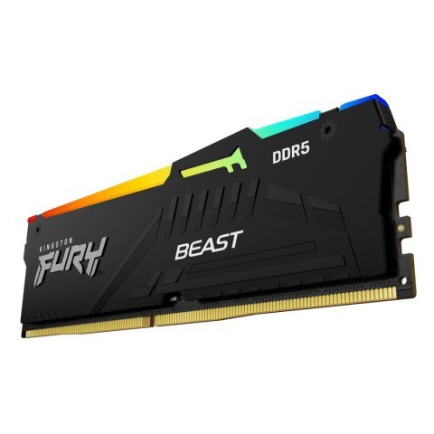 Модуль памяти для компьютера DDR5 32GB (2x16GB) 6800 MHz Beast RGB EXPO Kingston Fury (ex.HyperX) (KF568C34BBEAK2-32) - Нулевой остаток (Feed) - Нулевой остаток (Feed)