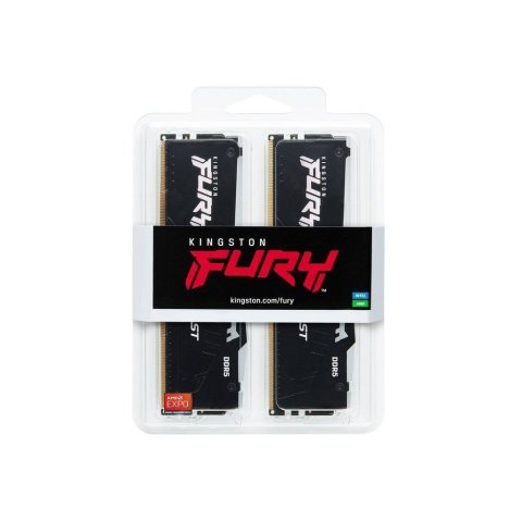 Модуль памяти для компьютера DDR5 32GB (2x16GB) 6800 MHz Beast RGB EXPO Kingston Fury (ex.HyperX) (KF568C34BBEAK2-32) - Нулевой остаток (Feed) - Нулевой остаток (Feed)