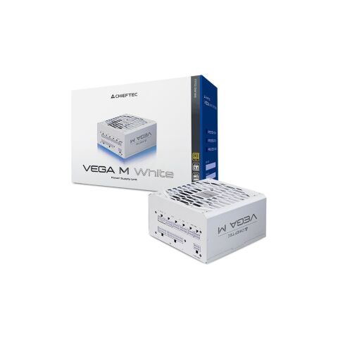 Блок питания Chieftec 850W VEGA M WHITE (PPG-850-CW) - Нулевой остаток (Feed)  - Нулевой остаток (Feed) 