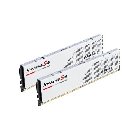 Модуль памяти для компьютера DDR5 32GB (2x16GB) 6000 MHz Ripjaws S5 G.Skill (F5-6000J3040F16GX2-RS5W) - Нулевой остаток (Feed) - Нулевой остаток (Feed)