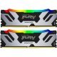 Модуль памяти для компьютера DDR5 96GB (2x48GB) 6400 MHz Renegade RGB XMP Kingston Fury (ex.HyperX) (KF564C32RSAK2-96) - Нулевой остаток (Feed) - Нулевой остаток (Feed)