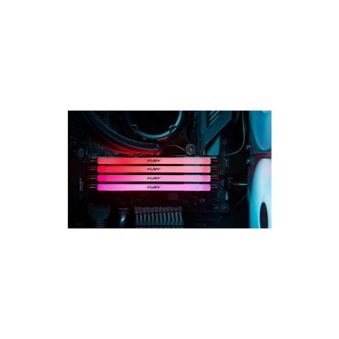 Модуль памяти для компьютера DDR5 96GB (2x48GB) 6400 MHz Renegade RGB XMP Kingston Fury (ex.HyperX) (KF564C32RSAK2-96) - Нулевой остаток (Feed) - Нулевой остаток (Feed)