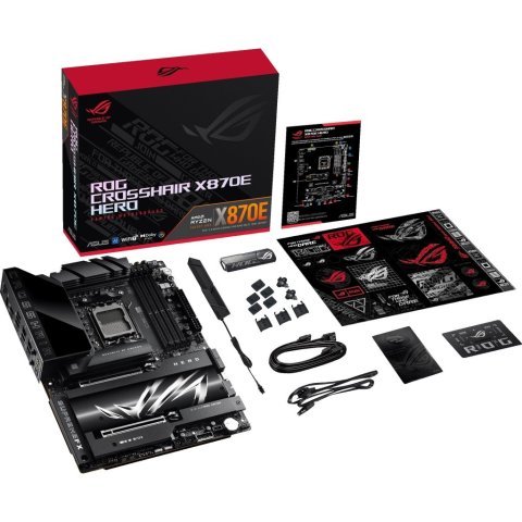 Материнская плата ASUS ROG CROSSHAIR X870E HERO - Нулевой остаток (Feed) - Нулевой остаток (Feed)