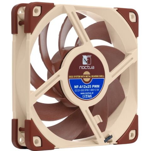 Кулер для корпуса Noctua NF-A12x25 PWM - Нулевой остаток (Feed) - Нулевой остаток (Feed)