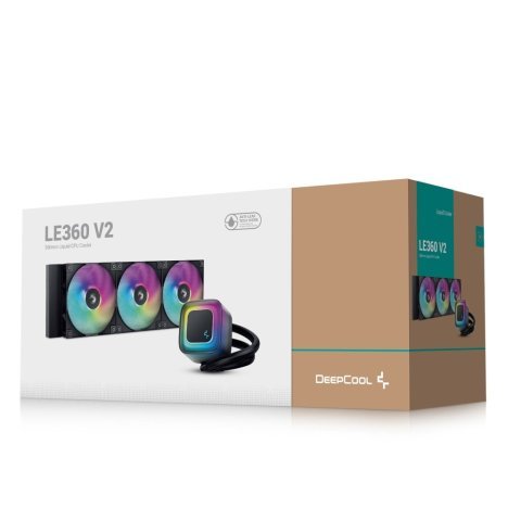 Система жидкостного охлаждения Deepcool LE360 V2 (R-LE360-BKAMMC-G-2) - Нулевой остаток (Feed) - Нулевой остаток (Feed)