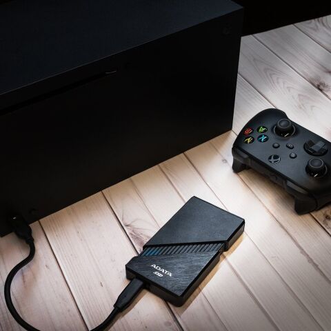 Накопитель SSD USB 4.0 2TB SE920 ADATA (SE920-2TCBK) - Внутренние SSD  - Внутренние SSD 