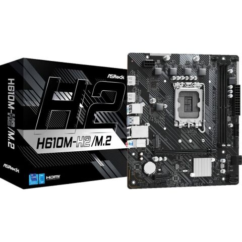 Материнская плата ASRock H610M-H2/M.2 - Нулевой остаток (Feed) - Нулевой остаток (Feed)
