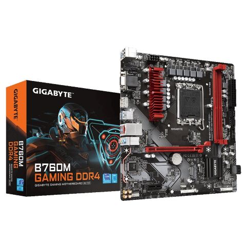 Материнская плата GIGABYTE B760M GAMING DDR4 - Нулевой остаток (Feed) - Нулевой остаток (Feed)