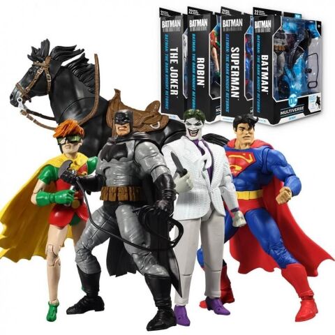 Набор 4 Фигурок McFarlane DC Multiverse The Dark Knight Returns Batman (Build-A Horse) Бэтмен - -