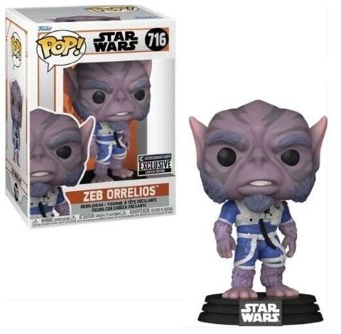 Фігурка Funko Star Wars: Zeb Orrelios фанко Зіркові війни Зеб Ореліус (Exclusive) 716 -   -  