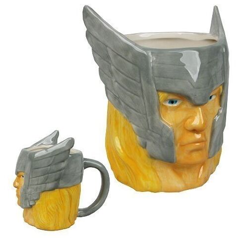 Чашка Avengers Thor Marvel Molded 16 oz. Mug - -
