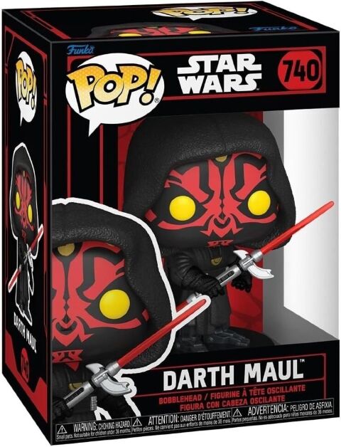 Фігурка Funko Pop Star Wars: Darkside Darth Maul Зіркові війни Фанко Дарт Мол 740 - -