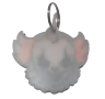 Брелок Pennywise IT Keychain ABS пластик Пенівайз Воно 7 см.