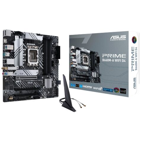 Материнская плата ASUS PRIME B660M-A WIFI D4 - Нулевой остаток (Feed) - Нулевой остаток (Feed)