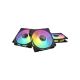Кулер для корпуса ASUS TUF Gaming TR120 ARGB Reverse Triple Pack Black (90DA00D0-B09020) - Вентиляторы к корпусам - Вентиляторы к корпусам