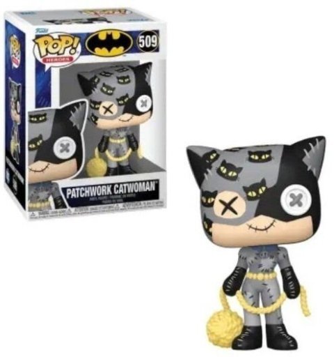 Фігурка Funko DC Patchwork Catwoman фанко Жінка-кішка Печворк Кетвумен 509 - -