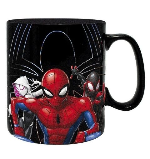 Чашка хамелеон Abystyle MARVEL Spider-Man Multiverse Ceramic Mug кухоль Людина-павук 460 мл - -