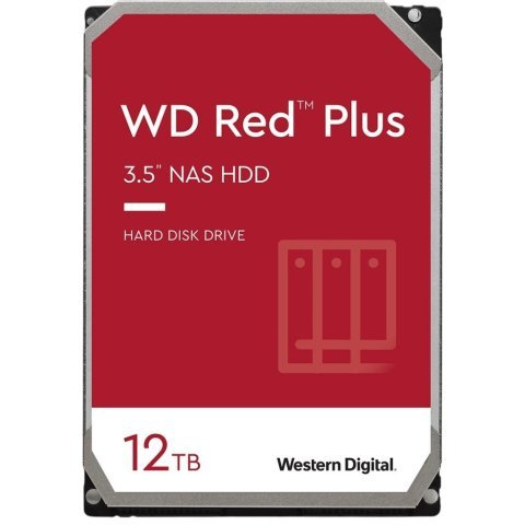 Жесткий диск 3.5" 12TB Red Plus WD (WD120EFGX) - Нулевой остаток (Feed) - Нулевой остаток (Feed)