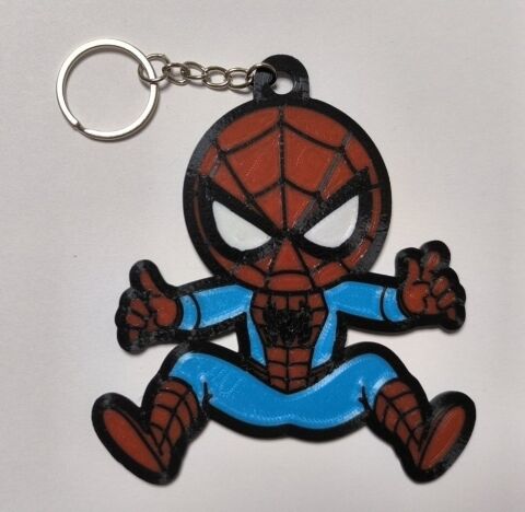 Брелок Marvel Spider-man Keychain Людина павук ABS пластик 9 см. - -